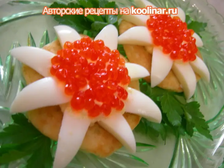 Закуска яично-икорная: шаг 9