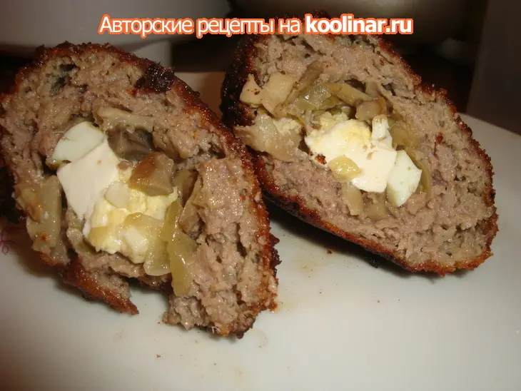 Зразы мясные в двойной панировке "чернослив в гостях у мяса": шаг 8