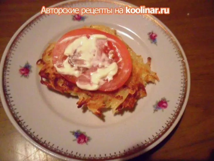 Картофельный "бургер": шаг 8