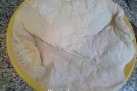Хлеб...с жареным луком и оливками))): шаг 7