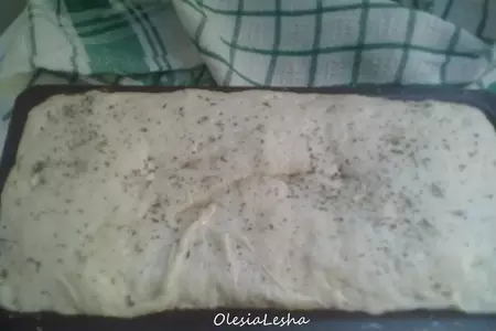 Хлеб...с жареным луком и оливками))): шаг 13