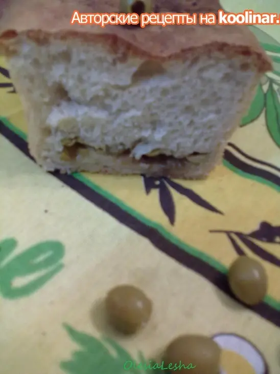Хлеб...с жареным луком и оливками))): шаг 15