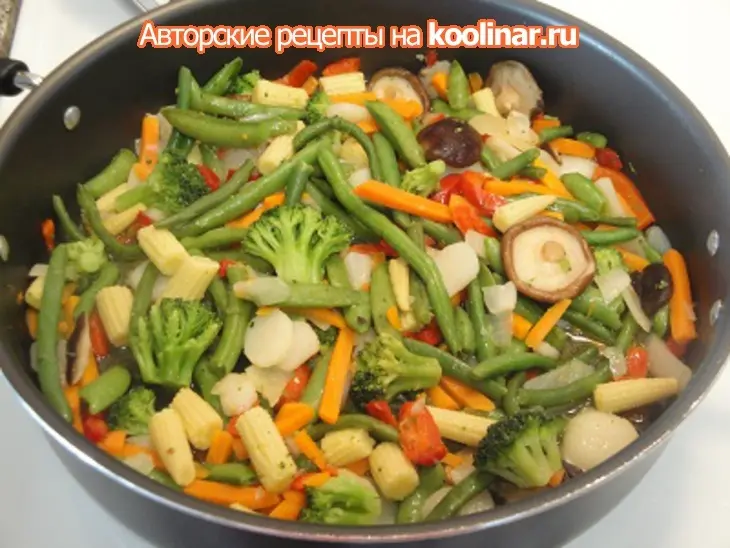 Рыба с овощами в духовке: шаг 5