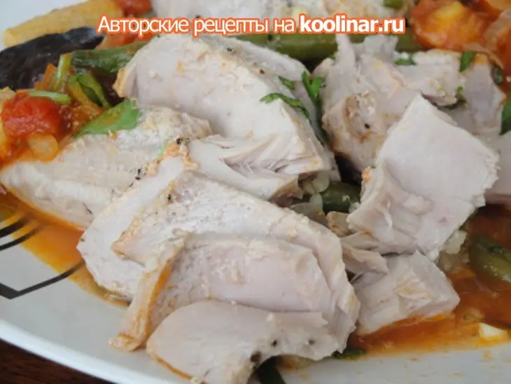 Рыба с овощами в духовке: шаг 9