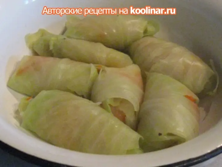 Голубцы маринованные: шаг 1