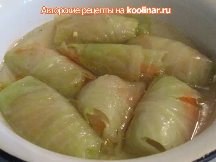 Голубцы маринованные: шаг 2