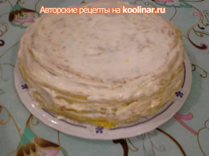 Закусочный торт  "загадка": шаг 7