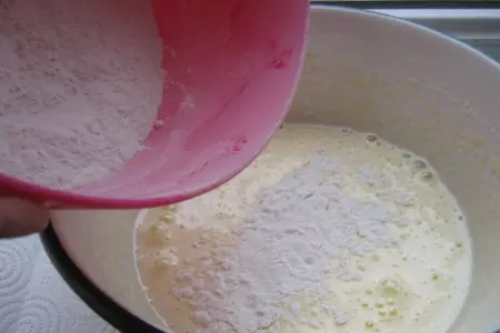 Шоколадный кекс с джемом (low-fat chocolate cake).: шаг 3