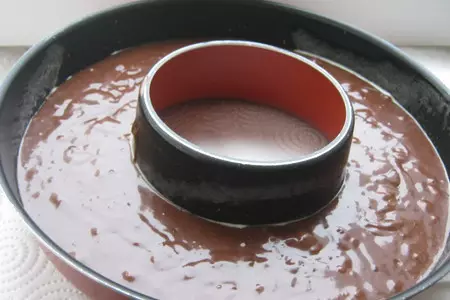 Шоколадный кекс с джемом (low-fat chocolate cake).: шаг 7
