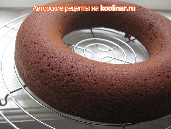 Шоколадный кекс с джемом (low-fat chocolate cake).: шаг 8