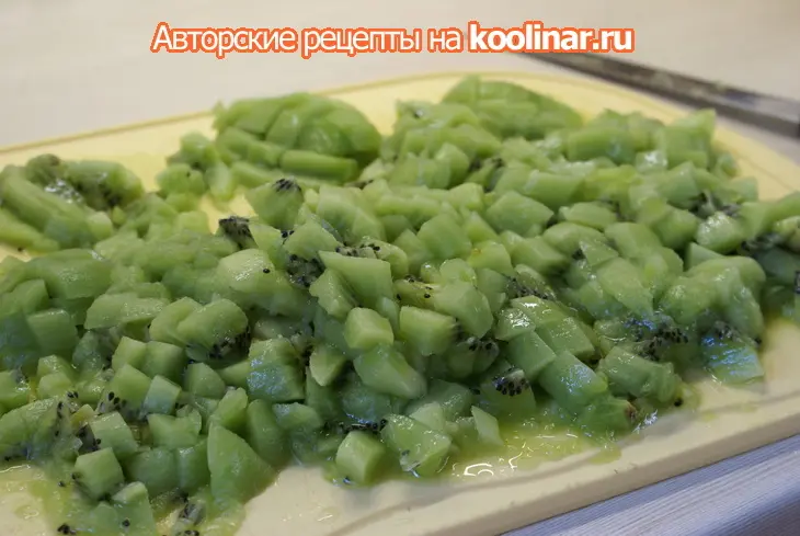 Джем из киви: шаг 2