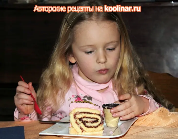 Торт "весёлые улитки": шаг 9