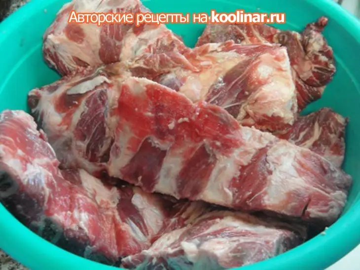 Говяжьи рёбра под острым соусом с бакарди: шаг 1