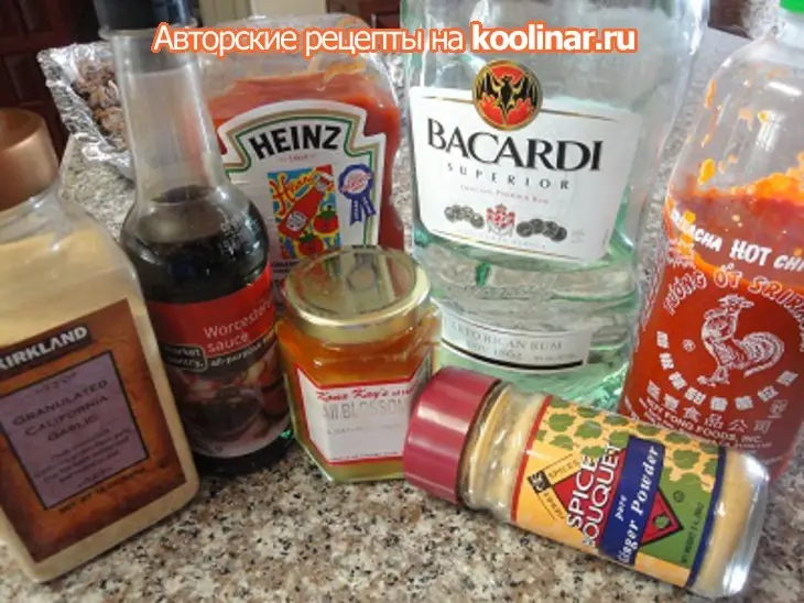 Говяжьи рёбра под острым соусом с бакарди: шаг 4