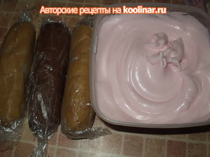 Пирог "гагарина" с маленькими экспериментами: шаг 2