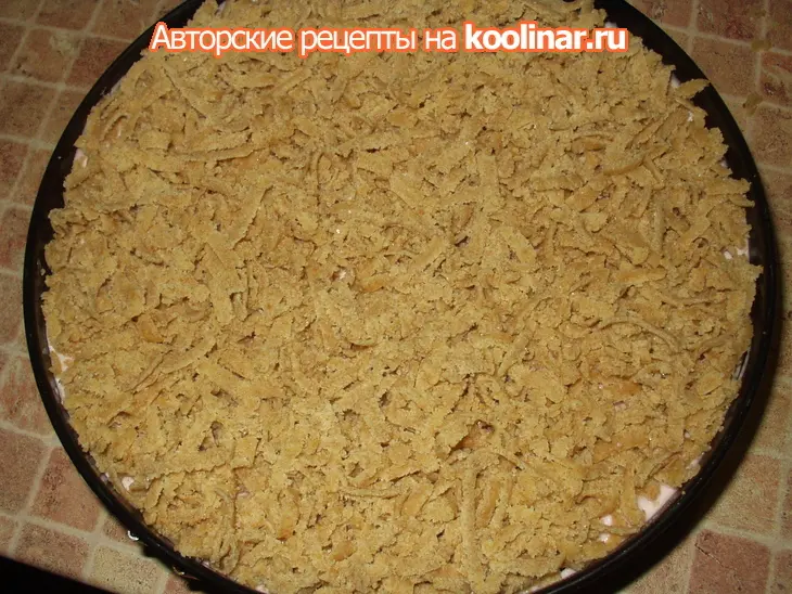 Пирог "гагарина" с маленькими экспериментами: шаг 3