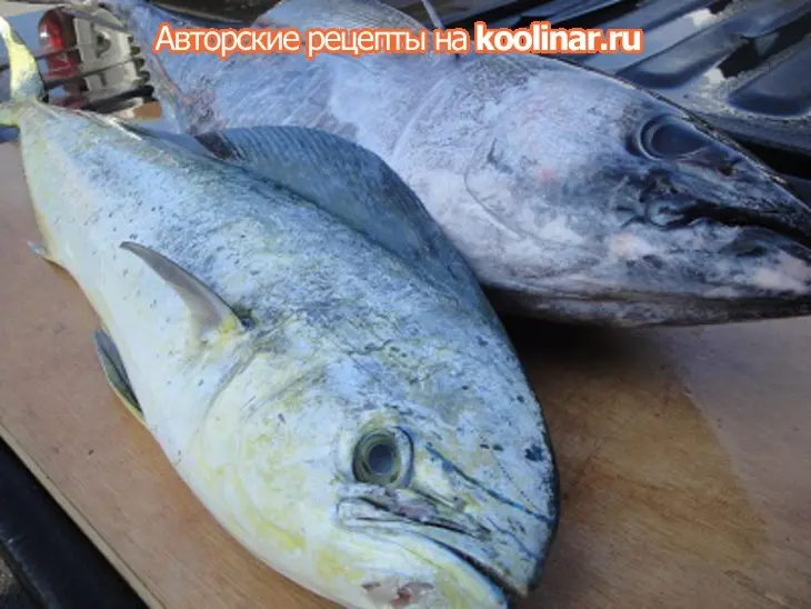 Острая рыба под горчично - апельсиновым соусом: шаг 1