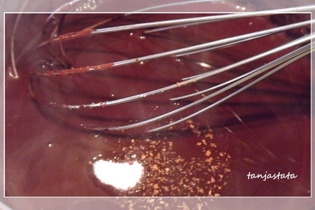 Шоколадная паста "мечта арлекина": шаг 2