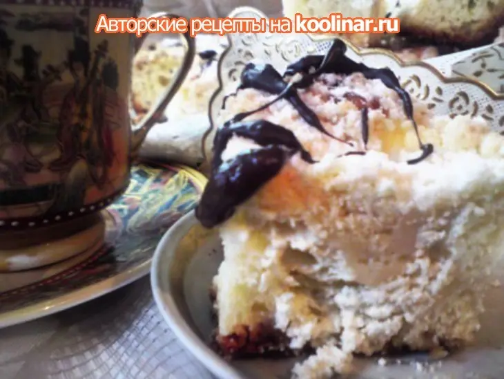 Пирожные с творогом (пироги с посыпкой): шаг 1