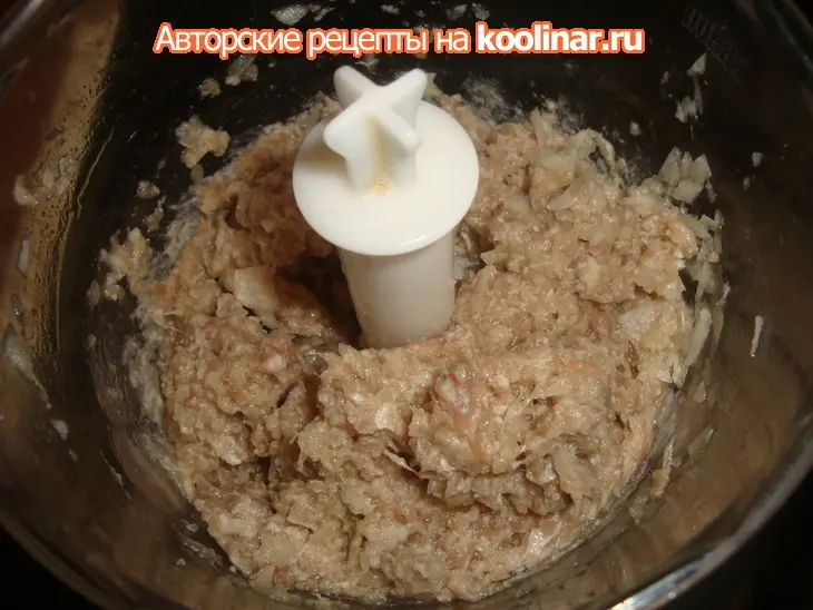 Тефтели сибирские с сюрпризом: шаг 1