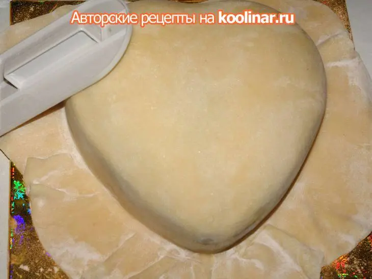 Торт "красная роза - эмблема любви!": шаг 7