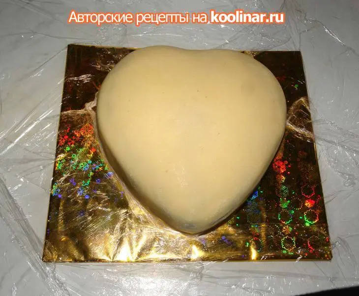 Торт "красная роза - эмблема любви!": шаг 10