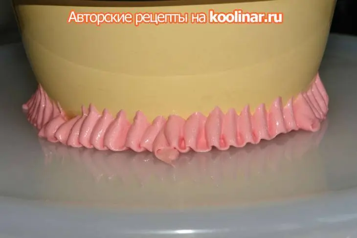 Торт "красная роза - эмблема любви!": шаг 16