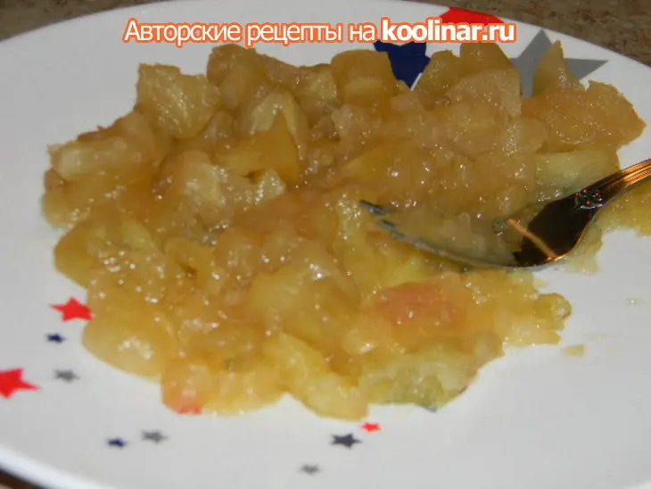 Десерт из чернослива, яблочной помадки и йогурта: шаг 1