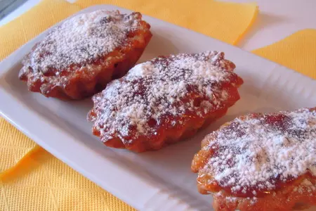 Яблочные кексы с овсяными хлопьями: шаг 4