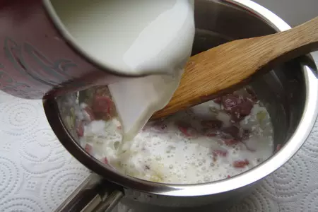 Густая похлёбка с беконом и кукурузой (creamy bacon and corn chowder).: шаг 4
