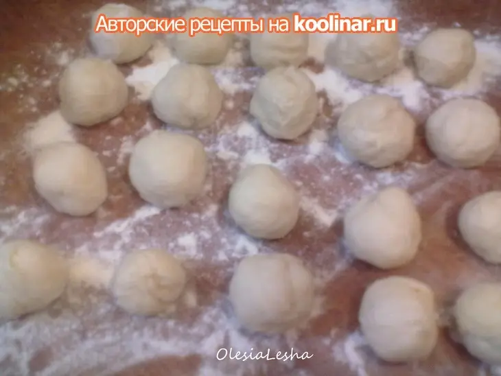 Вареники с картофелем и...с салом и...с луком))): шаг 9