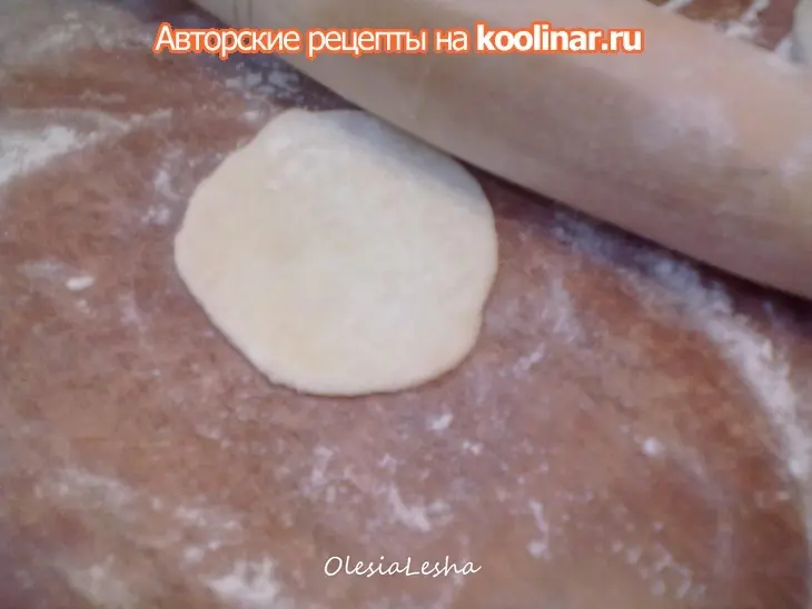Вареники с картофелем и...с салом и...с луком))): шаг 10