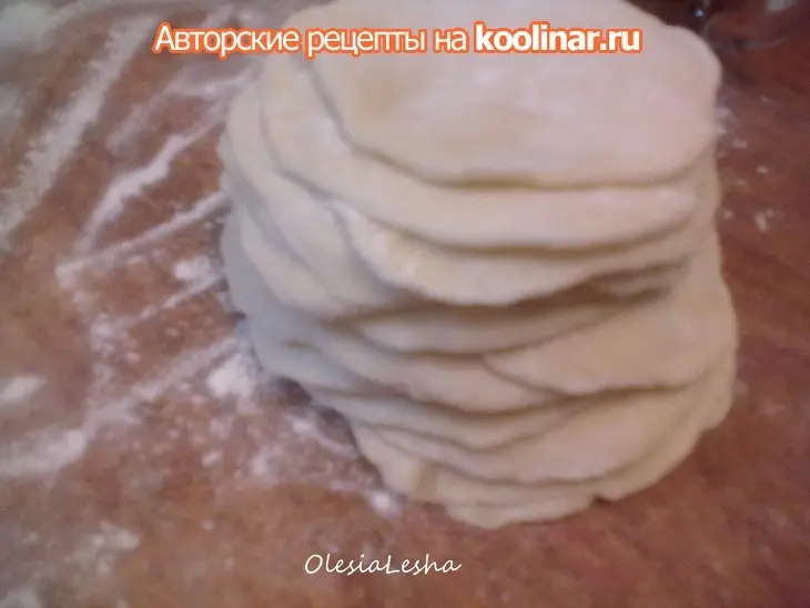 Вареники с картофелем и...с салом и...с луком))): шаг 11