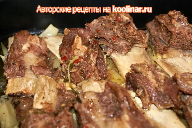 Говяжьи рёбра запечённые с фенхелем: шаг 4
