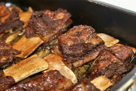 Говяжьи рёбра запечённые с фенхелем: шаг 5