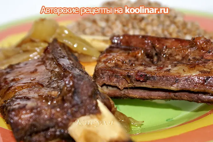 Говяжьи рёбра запечённые с фенхелем: шаг 7