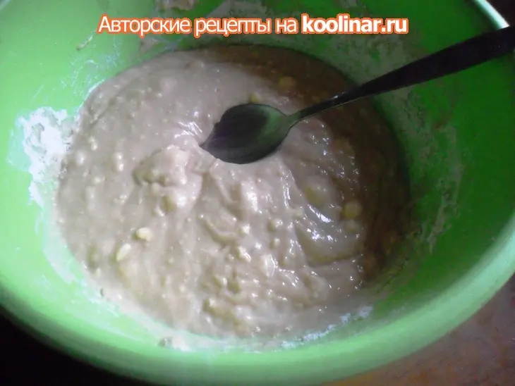 Кекс на ряженке с творогом: шаг 4