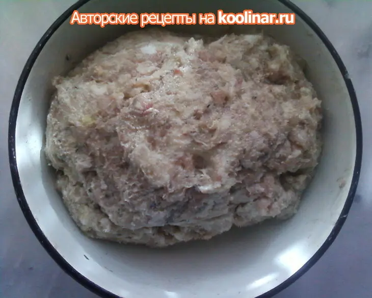 Котлеты рыбные с карпа: шаг 4