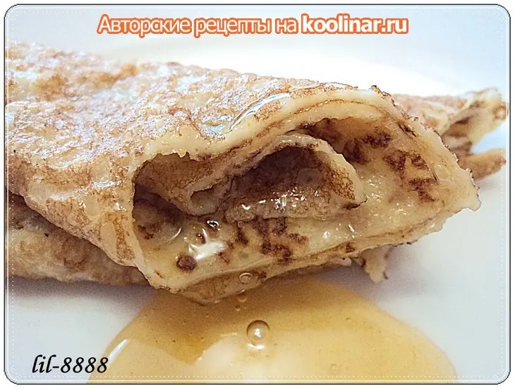 Блины заварные на кефире: шаг 3