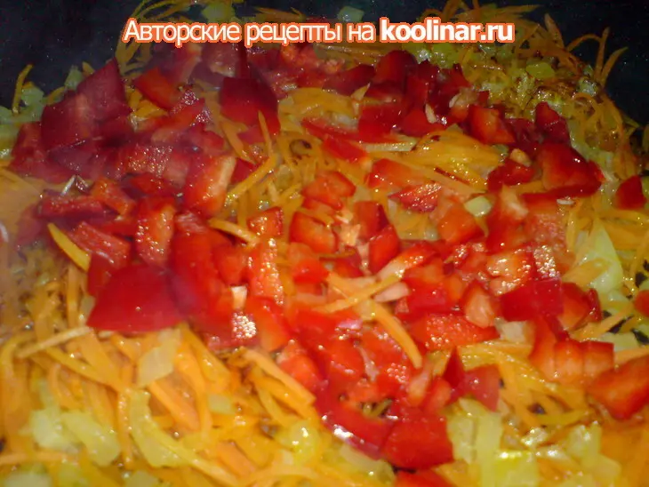 Блинчики,фаршированные овощами: шаг 1