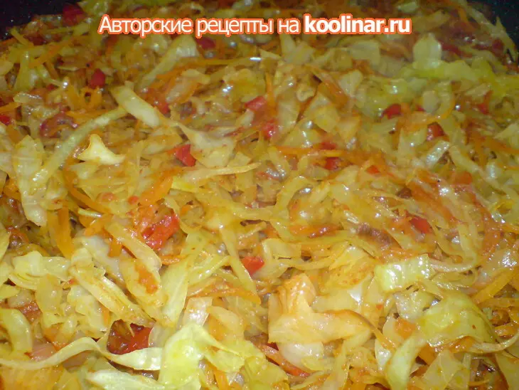 Блинчики,фаршированные овощами: шаг 5
