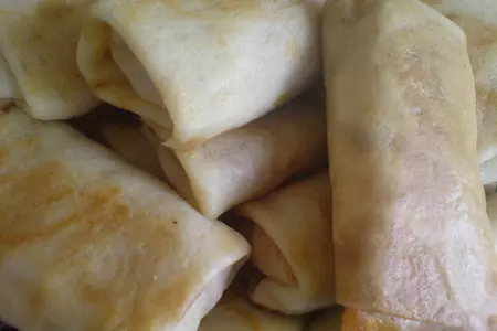 Блинчики,фаршированные овощами: шаг 7