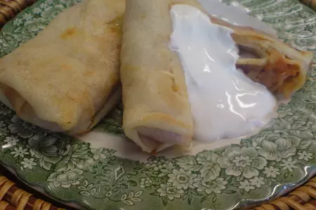 Блинчики,фаршированные овощами: шаг 8