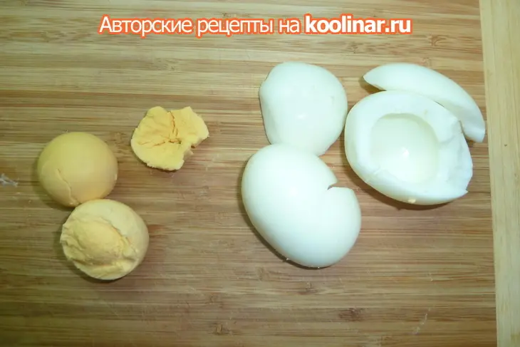 Закусочные "пирожные" с сельдью + вязанки с сельдью как бонус на закуску: шаг 3