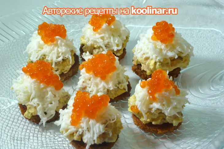 Закусочные "пирожные" с сельдью + вязанки с сельдью как бонус на закуску: шаг 7