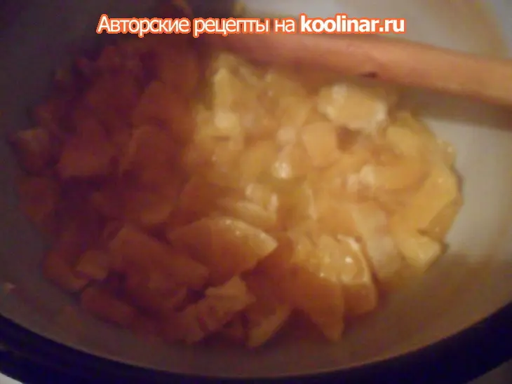 Апельсиновый пудинг: шаг 7