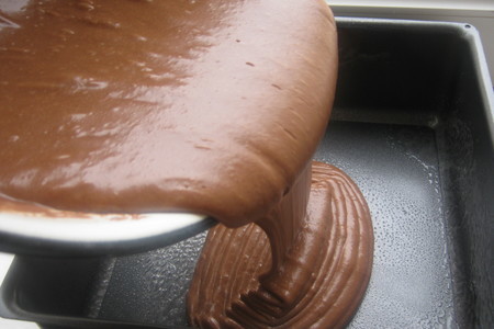 Шоколадный пирог с глазурью  (family chocolate cake): шаг 5