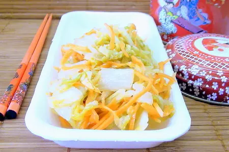 Острая закуска из пекинской капусты, по мотивам ким-чи: шаг 10