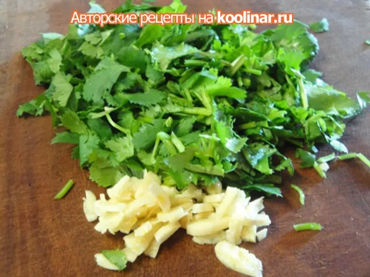 Крем суп с морскими гадами,беконом и грибами: шаг 6