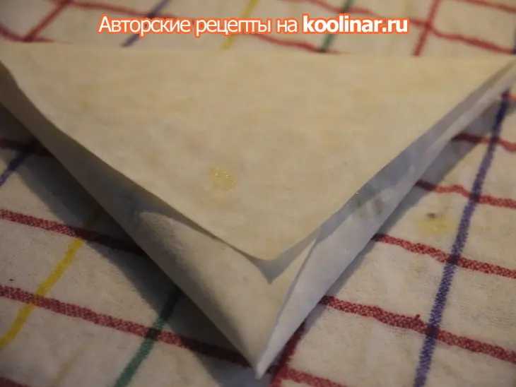 Бёрек (бурек, бюрек, борек) с начинкой из баклажан с брынзой: шаг 7